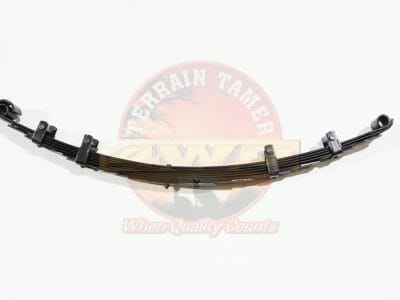 TOYOTA LAND CRUISER SERIE 40-ANNO 1969-1980-BALESTRA A MOLLA ANTERIORE,ALZATA 50MM,CARICO 65KG CON BULL BAR- TERRAIN TAMER
