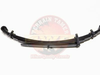 TOYOTA LAND CRUISER SERIE 60/70-ANNO 1980-1990-BALESTRA A MOLLA POSTERIORE-LATO PASSEGGERO,ALZATA 50MM-CARICO 275KG -TERRAIN TAMER
