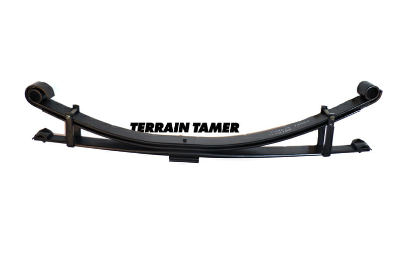 TOYOTA LAND CRUISER SERIE 70-1984/1992-BALESTRA ANTERIORE PARABOLICA RIALZATA 50MM -CARICO 0-500KG-TERRAIN TAMER