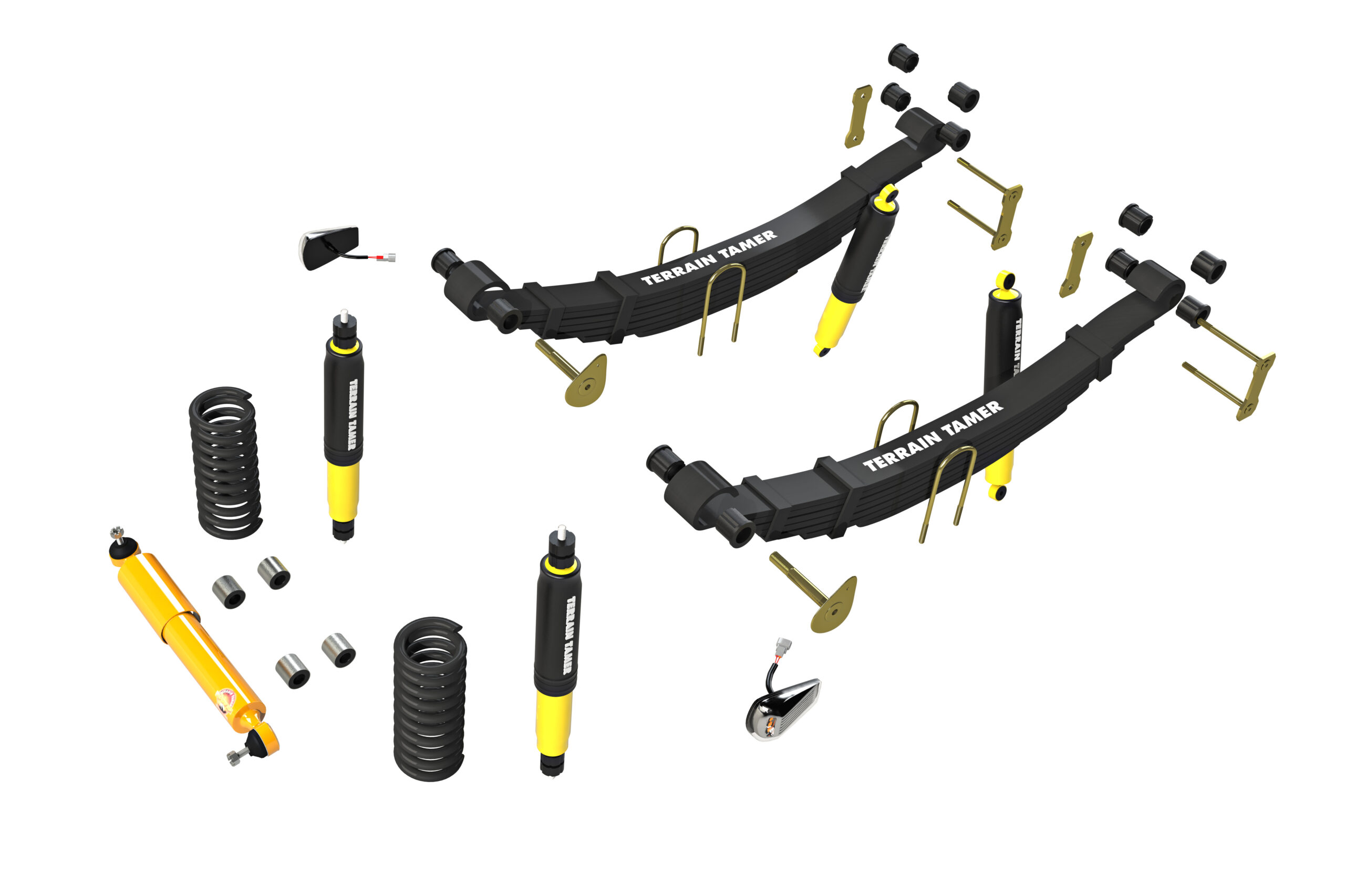 KIT SOSPENSIONI +40MM-TOYOTA LAND CRUISER SERIE VDJ78/79-ANNO 08/2012-2021-TERRAIN TAMER
