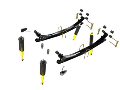 KIT SOSPENSIONI +40MM CON BALESTRE PARABOLICHE-TOYOTA HILUX KUN125/126-ANNO 05/2015-TERRAIN TAMER