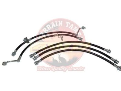 KIT TUBI FRENO ANTERIORI E POSTERIORI 50MM PIÙ LUNGHI DELL'ORIGINALE-MITSUBISHI TRITON MQ/MR-ANNO 05/2015-TERRAIN TAMER