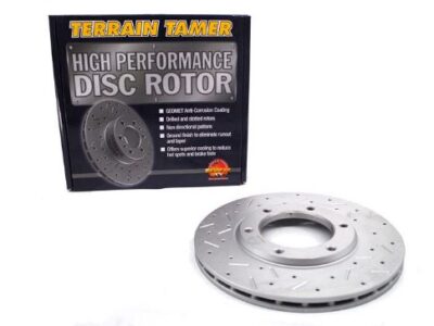 FRONTALE DEL ROTORE SCANALATO T/T TRANNE 4.8L EFI-NISSAN PATROL GU-ANNO 10/1997-TERRAIN TAMER
