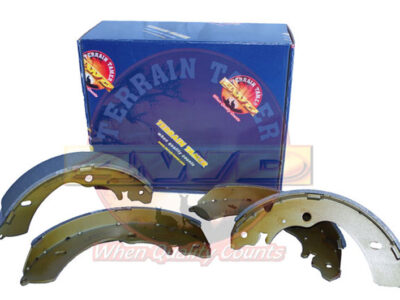 KIT GANASCE FRENO A TAMBURO POSTERIORE 254 X 49 MM-ISUZU DMAX 4X4 TFS85-ANNO 05/2005-07/2020-TERRAIN TAMER