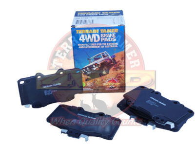 SET DI PASTIGLIE DISCO FRONTALE-TOYOTA PRADO KZJ70/73/78-ANNO 1/1990-TERRAIN TAMER