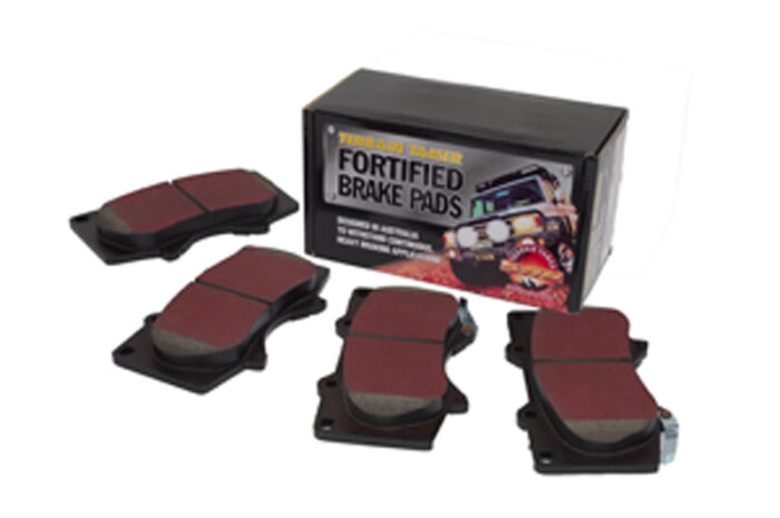 PASTIGLIE FRENO FORTIFICATE ANTERIORI CON DISCO VSC DIA 318MM-TOYOTA FJ CRUISER SERIE GSJ15-ANNO 07/2007-TERRAIN TAMER