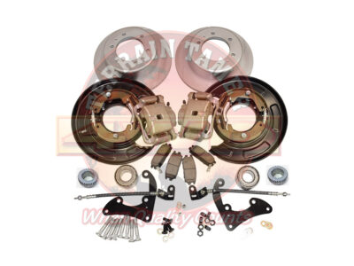 KIT CONVERSIONE FRENO A TAMBURO POSTERIORE A DISCO TT-ISUZU DMAX SERIE TF40-ANNO 07/2020-TERRAIN TAMER