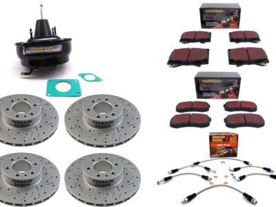 KIT AGGIORNAMENTO FRENO FORTIFICATO TT  E TAMBURO POSTERIORE TUTA ABS W/O VSC-TOYOTA LAND CRUISER SERIE VDJ76/78/79-ANNO 08/2012-07/2016-TERRAIN TAMER (Copia)