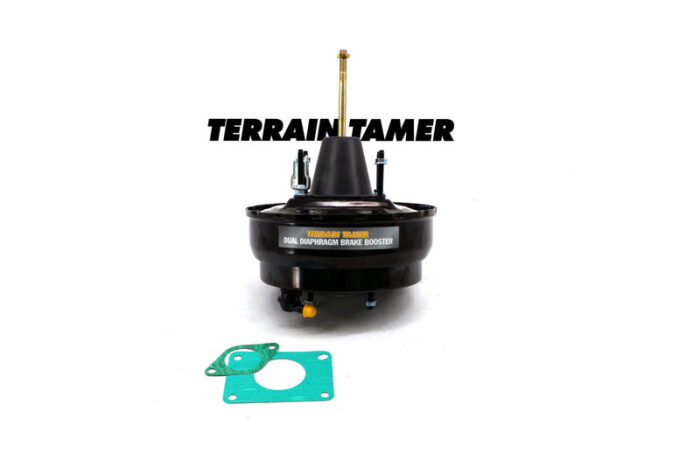 SERVOFRENO PER IMPIEGHI GRAVOSI-DOPPIO DIAFRAMMA FRENATA AUMENTATA DEL 30% CON ABS-TOYOTA LAND CRUISER SERIE VDJ76/78/79-ANNO 08/2012-TERRAIN TAMER