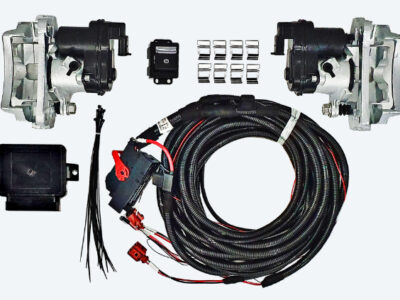 KIT FRENO DI STAZIONAMENTO ELETTRONICO-TOYOTA LAND CRUISER SERIE HZJ70/73/75/77-ANNO 08/1992-TERRAIN TAMER