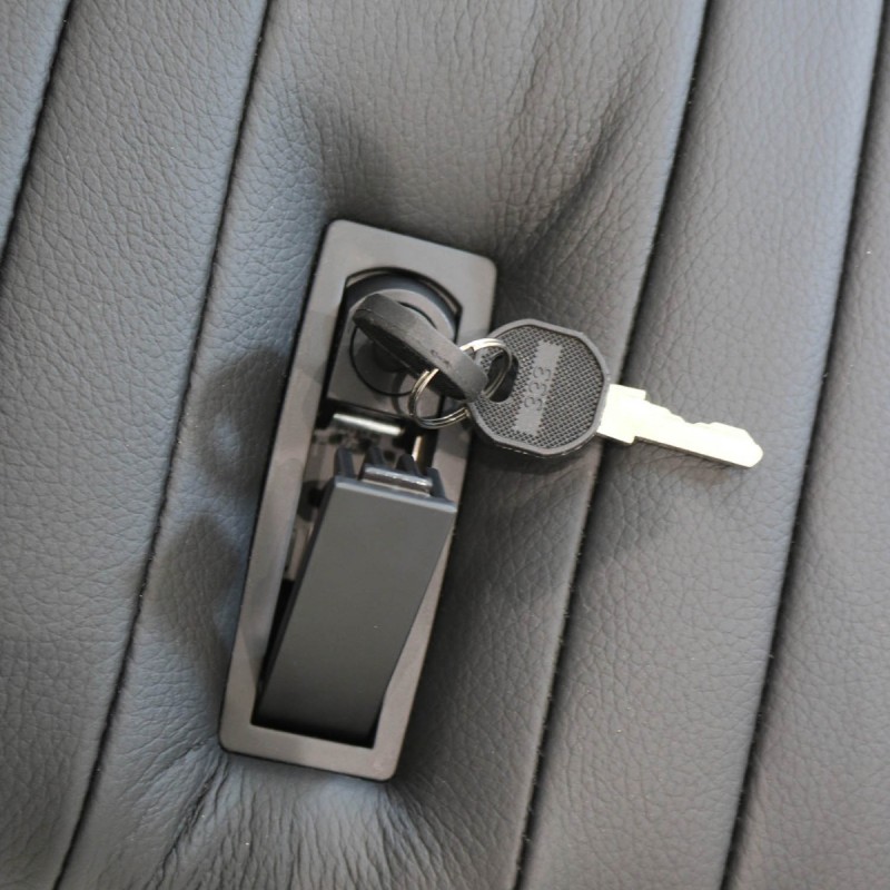 PREMIUM LOC BOX FLAUTO CLASSICO IN PELLE NERA-Land Rover della serie II, IIA,III, Defender e Puma - immagine 5