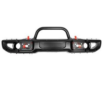Paraurti anteriore originale in acciaio con bull bar alto-Jeep Wrangler JL 4XE-Anno 2021-presente-OFD