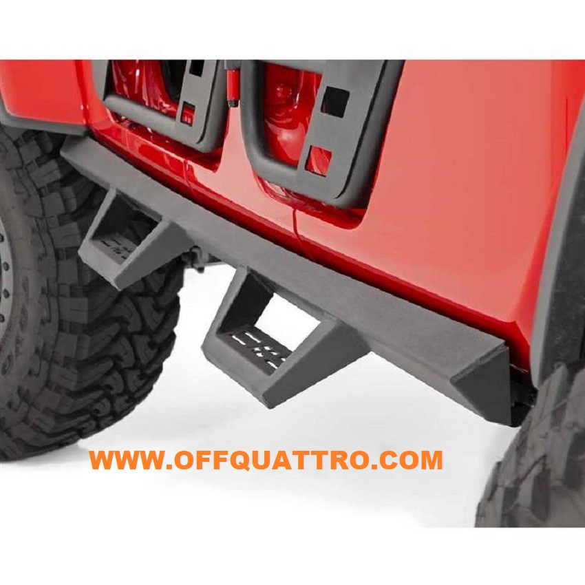 JEEP GLADIATOR JT DAL 2020 IN POI- GRADINI LATERALI ROUGH COUNTRY - immagine 3