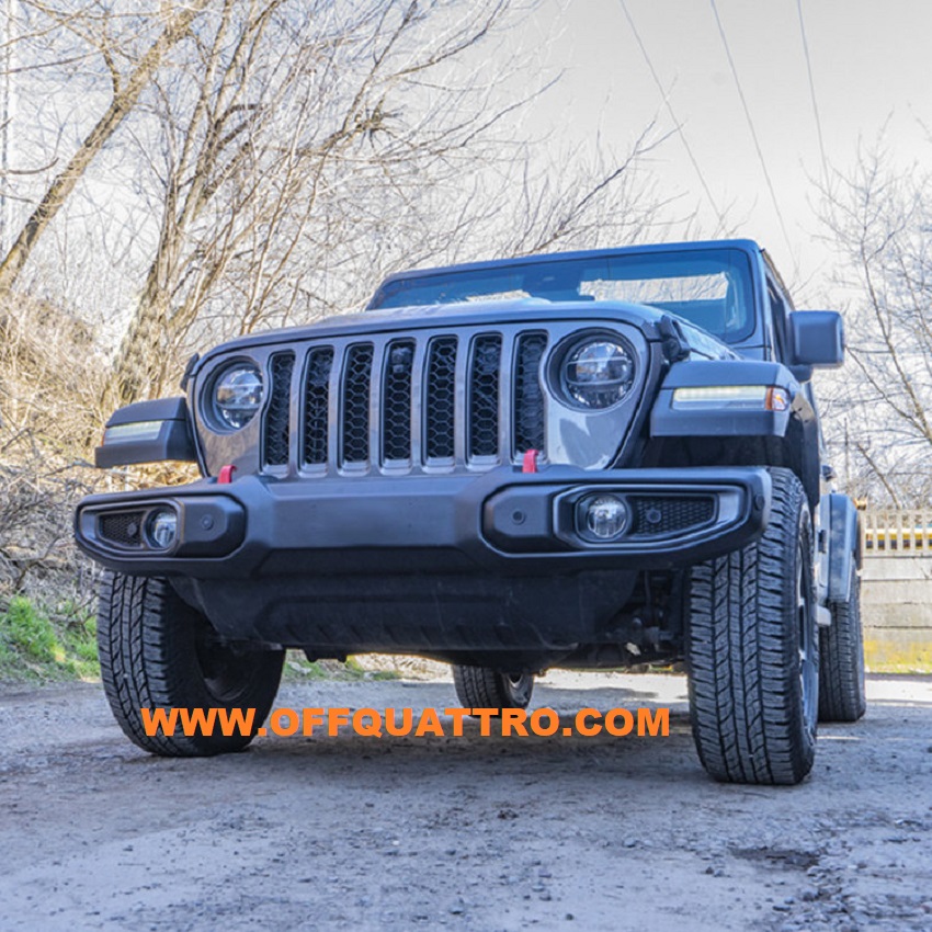 JEEP GLADIATOR JT DAL 2020 IN POI- PARAURTI ANTERIORE IN PLASTICA - immagine 4