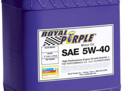 Royal Purple Olio Sintetico 5w40 19lt