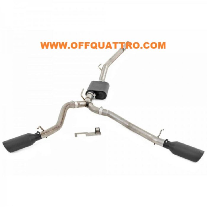 Dual Exhaust System Rough Country Cat Back