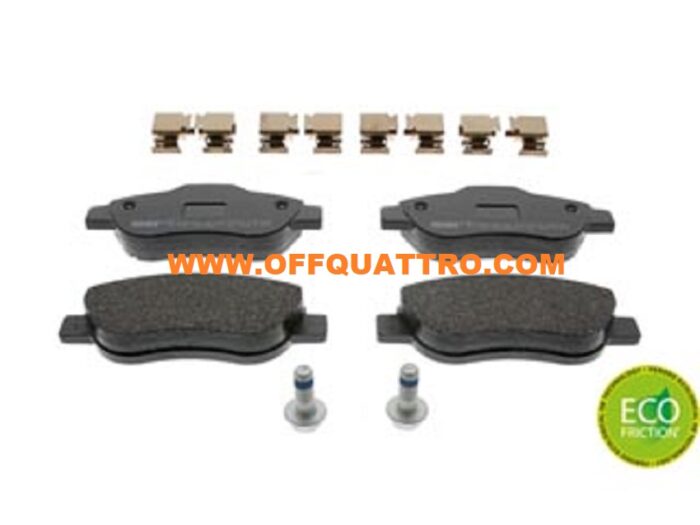 KIT PASTIGLIE FRENO ANTERIORE LPR FIAT 500 (312) 1.3 D MTJ - copertina