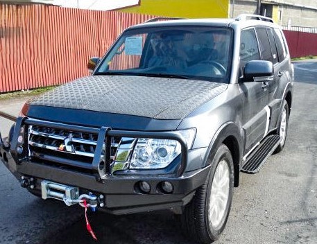 Bullbar Do Zderzaka Mitsubishi Pajero Iv 06 15 (3)