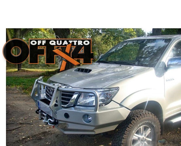 Bullbar Do Zderzaka Toyota Hilux 11 15 (2)