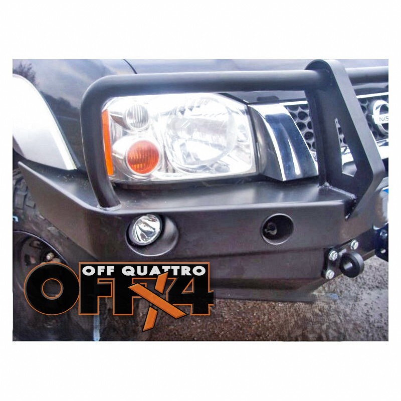 Zderzak Przod Z Bullbarem Nissan Navara D22 01 04 (4)