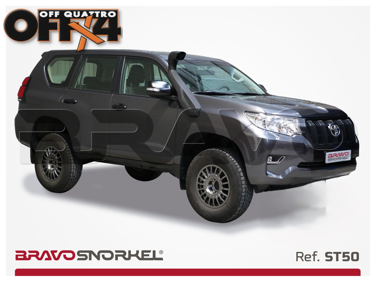 Bravo snorkel toyota land cruiser 150 series prado 2009 (1)